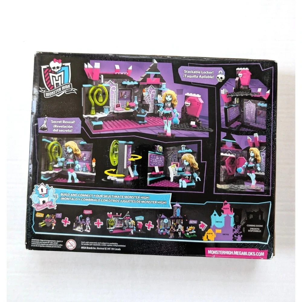 Monster High Biteology‎ Class Mega Bloks Set Sealed 2015 Lagoona Blue